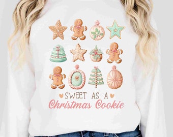 Sweet as a Christmas Cookie Crewneck Sweatshirt