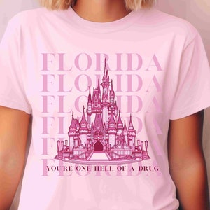 Florida - You're One Hell of a Drug Disneyworld Shirt | Taylor Swift Disneyworld Tshirt | Comfort Colors Disney Shirt