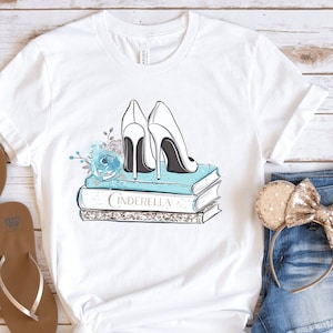 Women&#39;s Cinderella Shirt | Disney Princess Shirt | Women&#39;s Princess Shirt | Cinderella Princess Shirt | Simple Disney Shirt | Princess