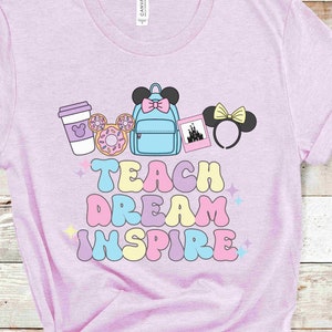 Disney Teacher PNG | Disney Teacher Librarian Principal School Digital Download| Disney Teacher Gift