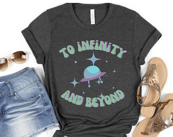 To Infinity and Beyond Shirt | Buzz Lightyear Toy Story Shirt | Retro Groovy Funky Toy Story Shirt | Hollywood Studios Shirt