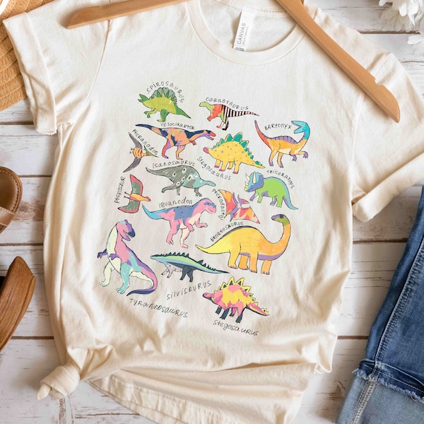 Watercolor Dinosaur Shirt | Womens Mens Kids Toddler Dinosaur Shirt | Womens Dinosaur Shirt | Dinosaur Birthday