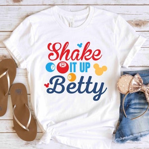 Shake it up Betty! Disney Cruise Line Bingo Shirt | Disney Cruise Shirt | Disney Bingo Shirt | Bingo Lover Shirt | Bingo Player Shirt