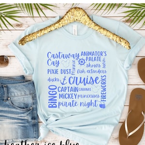 Camisa favorita de Disney Cruise / Camisa de crucero de Disney / Disney Wonder Magic Fantasy Dream Wish / Camisas a juego de crucero familiar