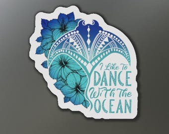 Ímã de arraia I Like to Dance With the Ocean | Ímã de Moana Grandma Tala | Ímãs de porta de cruzeiro Disney
