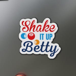 Imán ¡Muévete, Betty! / Imán de bingo de Disney Cruise Line / Imanes de cruceros Disney