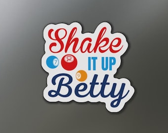 Shake it up Betty! Magnet | Disney Cruise Line Bingo Magnet | Disney Cruise Magnets