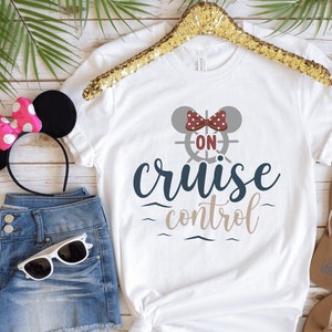 Disney Cruise Shirt | Mickey Minnie Cruise Shirt | On Cruise Control Disney Cruise Shirt | Disney Family Shirts | Disney Vacation Trip Shirt