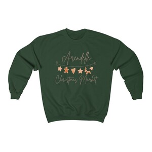 Arendelle Christmas Market Sweatshirt | Women's Frozen Sweatshirt | Disney Christmas Sweatshirt | Epcot Christmas Sweatshirt | Disney Xmas image 5