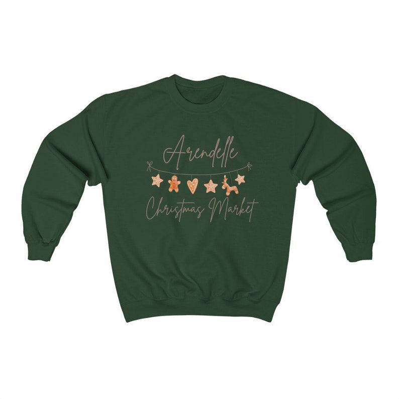 Arendelle Christmas Market Sweatshirt | Women's Frozen Sweatshirt | Disney Christmas Sweatshirt | Epcot Christmas Sweatshirt | Disney Xmas image 5