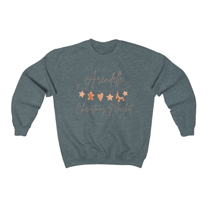 Arendelle Christmas Market Sweatshirt | Women's Frozen Sweatshirt | Disney Christmas Sweatshirt | Epcot Christmas Sweatshirt | Disney Xmas image 6