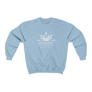 Arendelle Ice Skating Sweatshirt | Women's Frozen Sweatshirt | Elsa Sweatshirt | Disney Frozen Sweatshirt | Disney Christmas Sweatshirt Bild 6