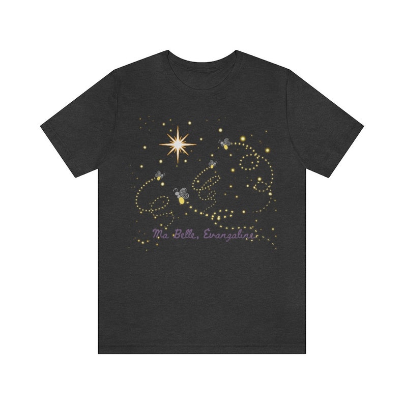 Camisa Ma Belle Evangaline / Camisa princesa y rana / Camisa Ray Firefly / Princesa de mujer y camisa rana / Camisa Tiana imagen 5