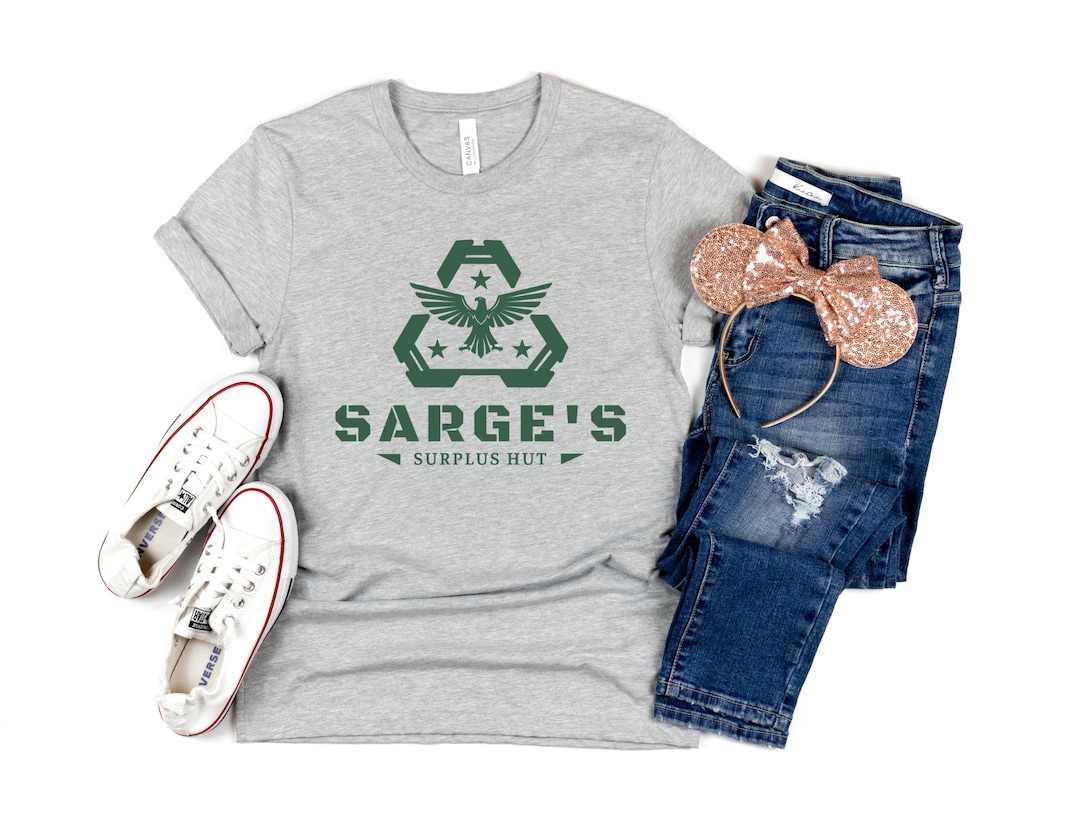Sarge s Surplus Hut Shirt Sarge Cars Movie Shirt Cars Land Shirt Disney Army Shirt Etsy UK