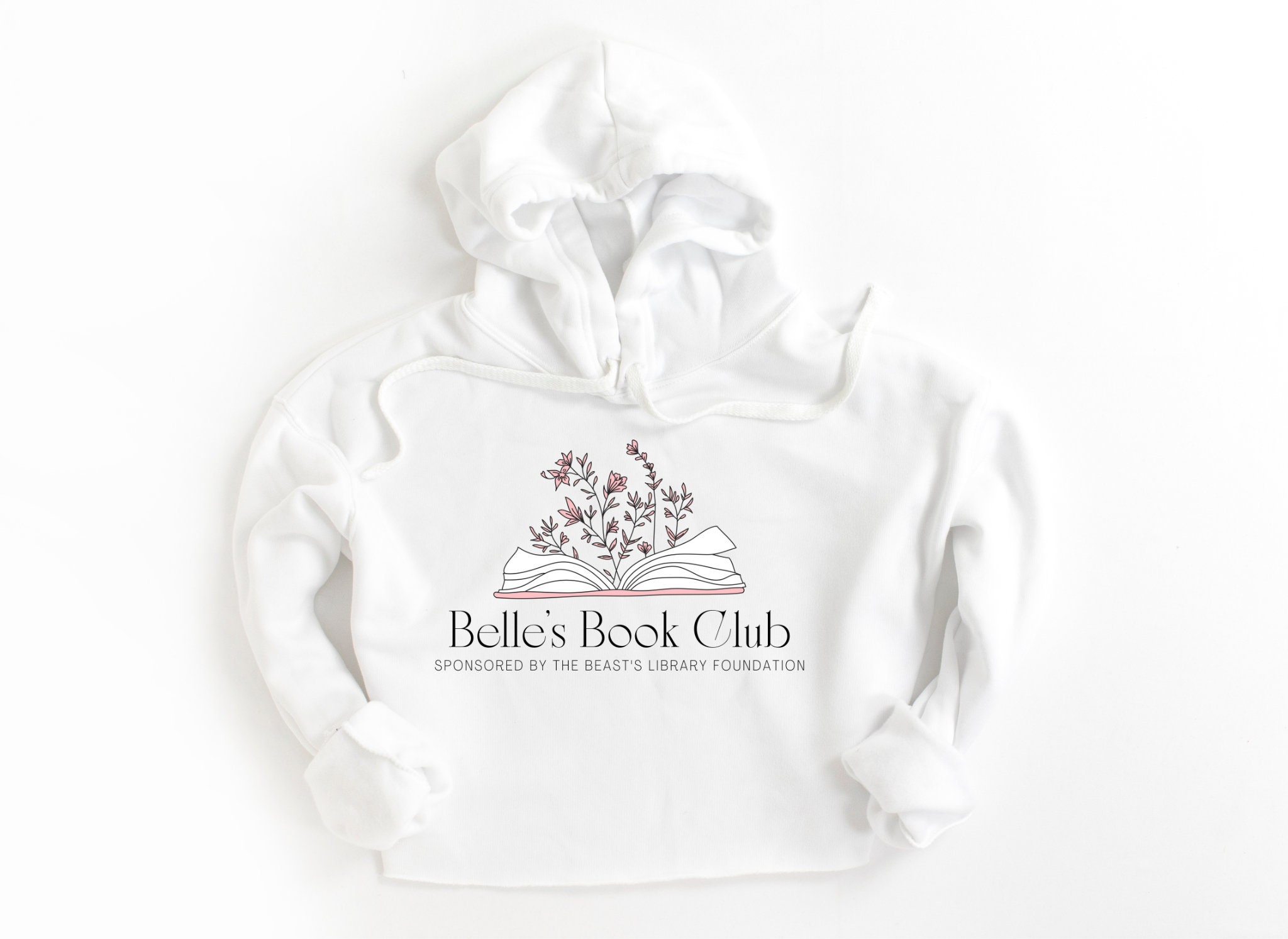 Belle's Book Club Cropped | Disney Cropped Hoodie