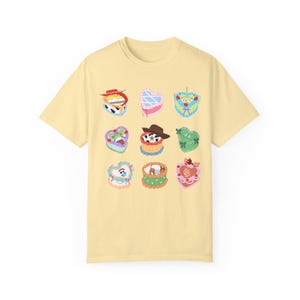 Koszulka Toy Story Coquette Cakes Comfort Colors | Koszulka Pixar Toy Story Style Bakery | Koszulka Disney Treats Banana