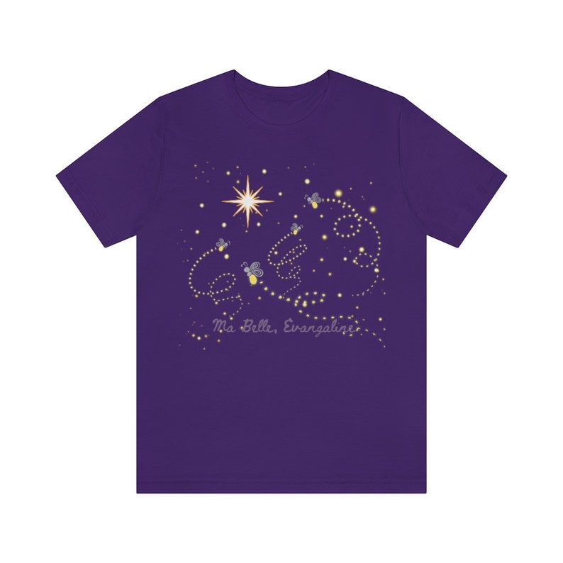 Camisa Ma Belle Evangaline / Camisa princesa y rana / Camisa Ray Firefly / Princesa de mujer y camisa rana / Camisa Tiana imagen 2