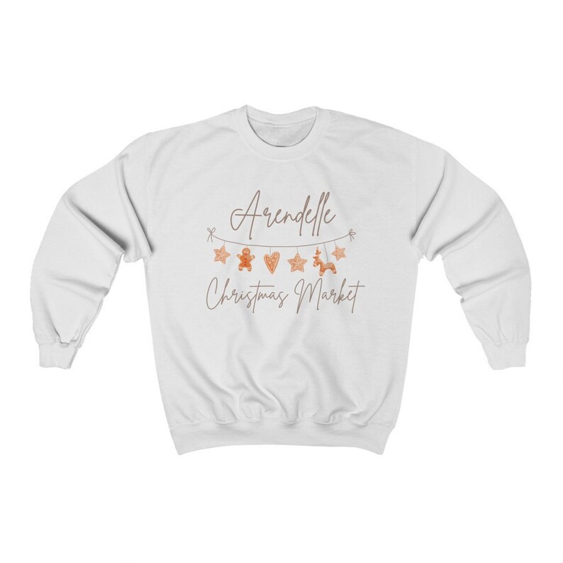 Arendelle Christmas Market Sweatshirt | Women's Frozen Sweatshirt | Disney Christmas Sweatshirt | Epcot Christmas Sweatshirt | Disney Xmas image 9