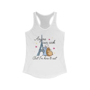Anyone Can Cook But I'm Here to Eat Tank Top | Remy Sleeveless Shirt | Ratatouille Epcot Shirt image 2