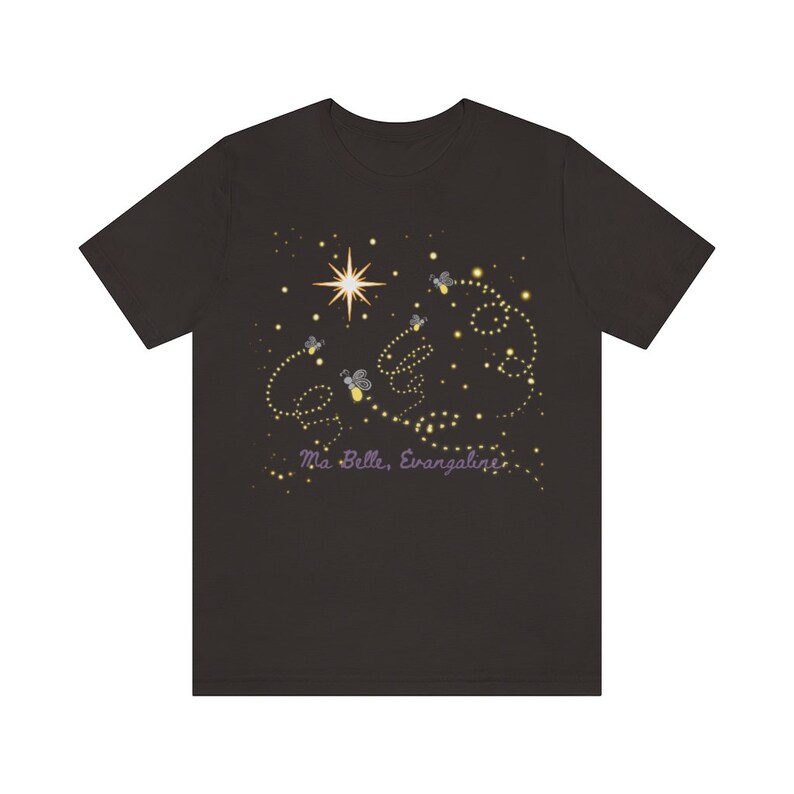 Camisa Ma Belle Evangaline / Camisa princesa y rana / Camisa Ray Firefly / Princesa de mujer y camisa rana / Camisa Tiana imagen 9