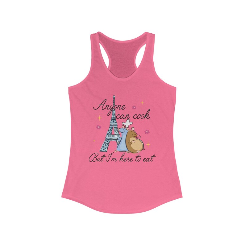 Anyone Can Cook But I'm Here to Eat Tank Top | Remy Sleeveless Shirt | Ratatouille Epcot Shirt image 9
