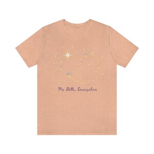 Camisa Ma Belle Evangaline / Camisa princesa y rana / Camisa Ray Firefly / Princesa de mujer y camisa rana / Camisa Tiana imagen 7