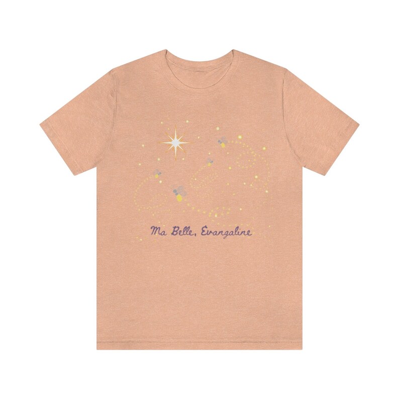 Camisa Ma Belle Evangaline / Camisa princesa y rana / Camisa Ray Firefly / Princesa de mujer y camisa rana / Camisa Tiana imagen 7