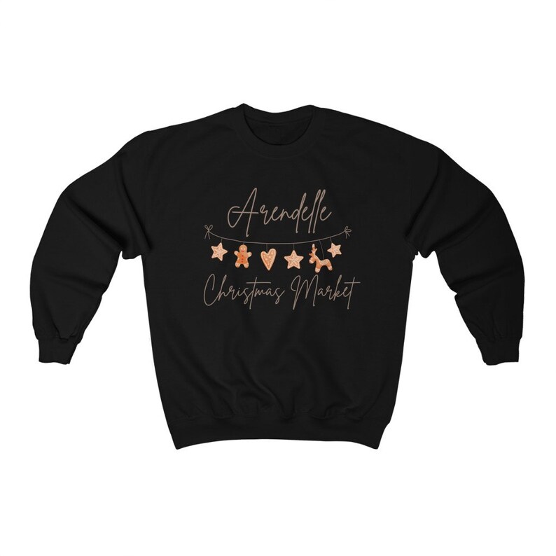 Arendelle Christmas Market Sweatshirt | Women's Frozen Sweatshirt | Disney Christmas Sweatshirt | Epcot Christmas Sweatshirt | Disney Xmas image 4