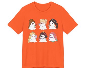 Crewneck Sweatshirt — Cute Princess Ghosts Graphic