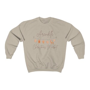 Arendelle Christmas Market Sweatshirt | Women's Frozen Sweatshirt | Disney Christmas Sweatshirt | Epcot Christmas Sweatshirt | Disney Xmas image 8