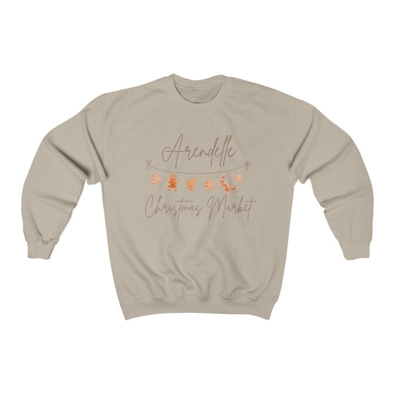 Arendelle Christmas Market Sweatshirt | Women's Frozen Sweatshirt | Disney Christmas Sweatshirt | Epcot Christmas Sweatshirt | Disney Xmas image 8