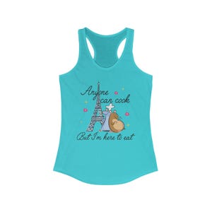 Anyone Can Cook But I'm Here to Eat Tank Top | Remy Sleeveless Shirt | Ratatouille Epcot Shirt image 7