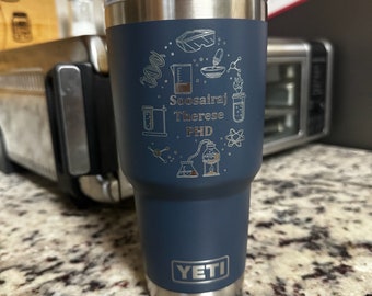 Custom Engraved Yeti 30 Oz Tumbler | Magslider Lid