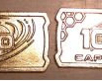 Futuristic Metal Coins - 1000 CAP (10x)