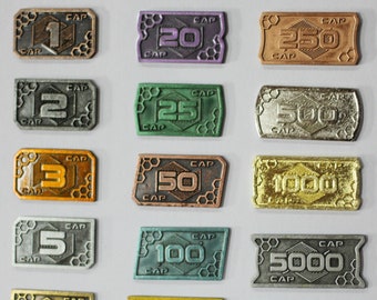 Futuristic Metal Coins - Collectors Set (16)