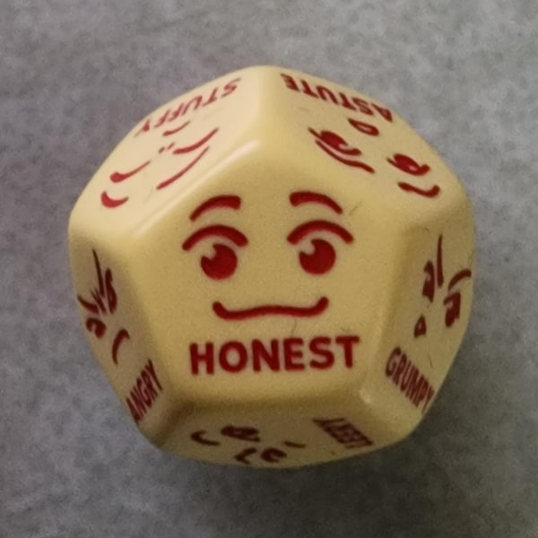 2025 NPC Attitude Interaction die d12