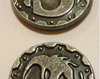 Metal Dragon Coins - 3 (10x)