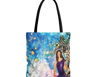 Forest Queen inspired art Tote Bag Large