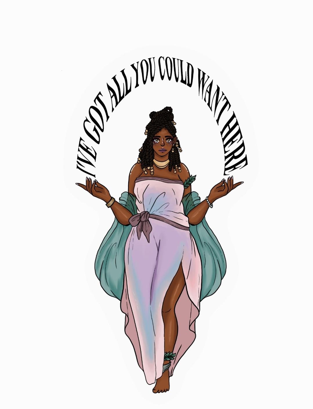 Calypso: “epic the Musical” (button, Sticker and Print Combo) 5×7 Print ...