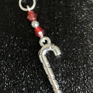 Christmas hearing aid tube charm