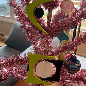 Mid Century Ornament Bundle - 3D Printed Brass