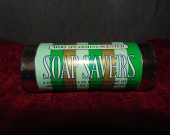Avon Vintage Soap Savers Spearmint Scented 1.5 oz each