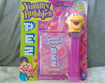 Pez Yummy Bubbles Candy Dispenser