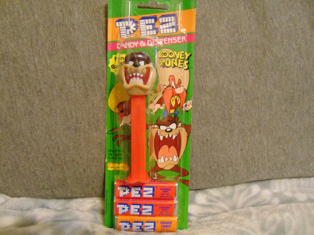 Pez Looney Tunes Tasmanian Devil RARE Sporty Dispenser - Etsy
