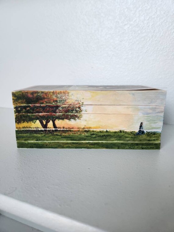 Jane Austen Book Fore Edge Painting Collection of 5 Etsy