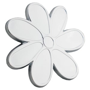 Car accessories big Sunflower quality 3d Metal Funny chromed badge Free shipping self adhesiv