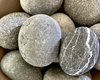 Pierres de plage - 10 x 2.5 « -4 » Stones - Décoration intérieure, Affichage, Artisanat