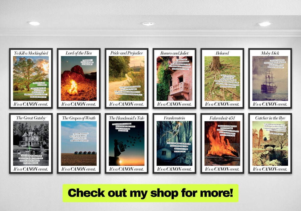 To Kill a Mockingbird Poster, It's a Canon Event, Poster, Literary ...