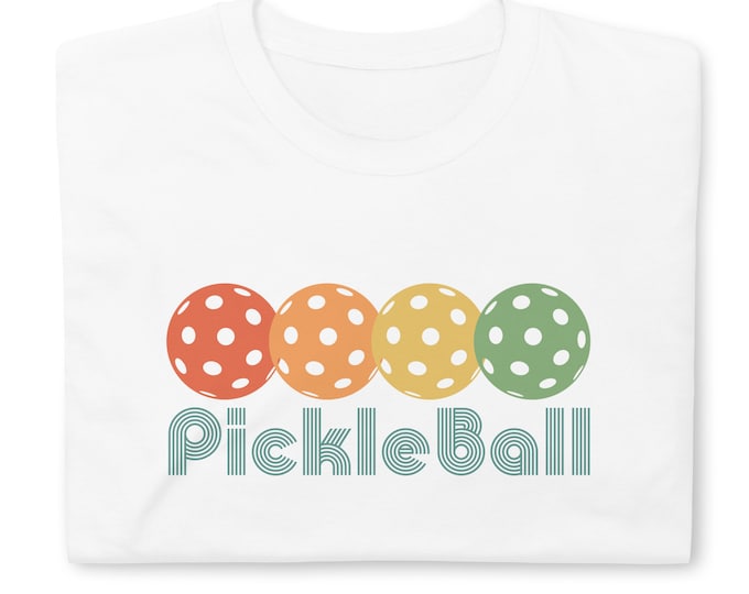 Classic Pickleball Balls Short-Sleeve Unisex T-Shirt