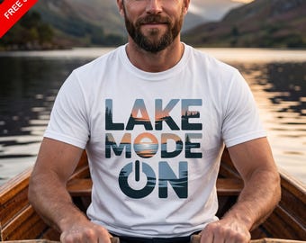 Lake Life T-Shirt | Outdoor Nature Gift | Lake Vacation Tee